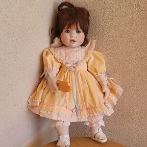"Make Offer" Carrie the Creamsicle Doll by Flora Lee. Limited Edition. 20.4"